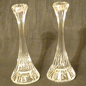 Mikasa Park Lane candlesticks 8 in